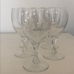9 wine glasses